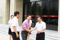 河南省商务厅副厅长张雷明莅临来利国际w66调研 -3